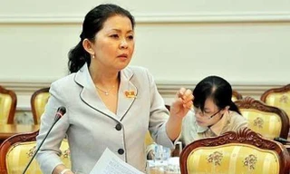 Bà Đào Thị Hương Lan trước khi bị truy nã