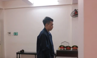 Bị cáo Dương Xuân Trường tại tòa.