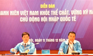 Diễn đàn “Thanh niên Việt Nam khỏe thể chất, vững kỹ năng chủ động hội nhập quốc tế”.