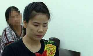 Bị cáo Nguyễn Thị Chang tại tòa.