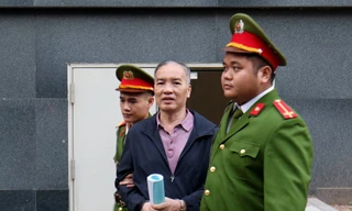 Bị cáo Lê Nam Trà - nguyên Chủ tịch HĐTV Mobifone.