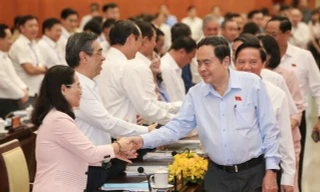 Chủ tịch Quốc hội Trần Thanh Mẫn làm việc với TPHCM