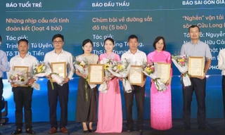 Báo Tiền Phong đoạt giải Ba giải báo chí ngành giao thông vận tải
