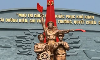 Khánh thành giai đoạn 1 công trình nâng cấp Tượng đài Anh hùng liệt sỹ Đoàn tàu không số