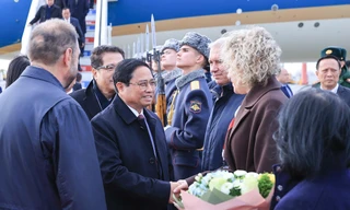 Thủ tướng tới Liên bang Nga, bắt đầu các hoạt động tại Hội nghị BRICS mở rộng