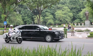 Chi tiết dàn xe đặc chủng hộ tống Tổng thống Nga Putin khi thăm Việt Nam
