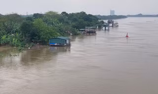Dự báo lũ lên nhanh trên sông Hồng, sông Lô