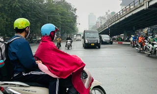 Miền Bắc mưa nhỏ, mưa phùn, nền nhiệt tăng nhanh từ ngày mai