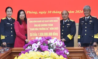 Kiều bào tích cực ủng hộ chương trình 'Xanh hóa Trường Sa'