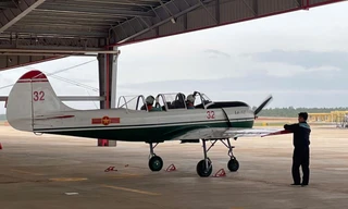 Trung đoàn 920 tổ chức ban bay huấn luyện đầu tiên ở sân bay Phan Thiết