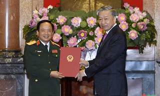 Thượng tướng Trịnh Văn Quyết giữ chức Chủ nhiệm Tổng cục Chính trị Quân đội nhân dân