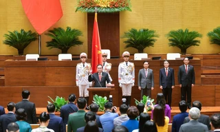 Chủ tịch Quốc hội Trần Thanh Mẫn: ‘Tôi nguyện cống hiến hết sức mình, phụng sự Tổ quốc, phục vụ Nhân dân’