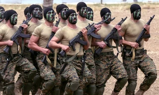 Hiện trường một vụ không kích của Israel ở ngoại ô thủ đô Beirut của Li-băng ngày 11/10. (Ảnh: Reuters)