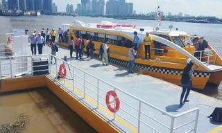 Buýt sông Sài Gòn sắp đón khách sau nhiều lần trì hoãn