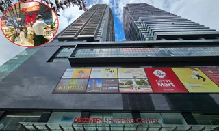 Phớt lờ 'lệnh' đình chỉ, loạt cửa hàng vẫn hoạt động tại chung cư Discovery Complex