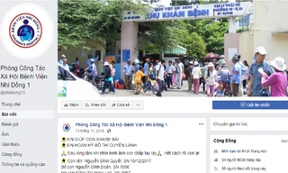 Phát hiện Facebook giả mạo phòng công tác xã hội bệnh viện để xin tiền