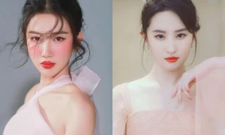 Ngắm Thúy Ngân khoe sắc trong bộ ảnh mới, netizen liên tưởng ngay đến Lưu Diệc Phi