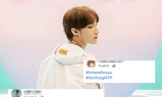 Admin của loạt fanpage lớn lập hashtag #ImHereForYou ra sức bảo vệ Sơn Tùng M-TP