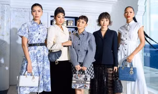 Khoảnh khắc Châu Bùi lọt giữa "hội chân dài" Thảo Nhi Lê, H'Hen Niê tại sự kiện thời trang