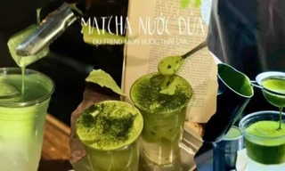 Coco Matcha - thức uống "ngon tuyệt đỉnh" những ngày nắng nóng