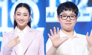 Lương Thùy Linh choáng trước tài năng nhí nói tiếng Anh "chuẩn IELTS Speaking"