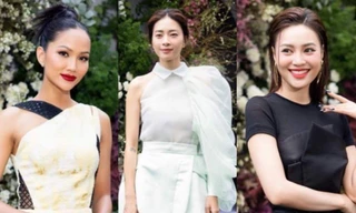 Ngô Thanh Vân trẻ trung, H'Hen Niê quý phái dự triển lãm thời trang của NTK Phương My