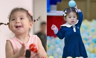 "Thế lực nhí" Pam Yêu Ơi càng lớn càng "ngoan xinh yêu"