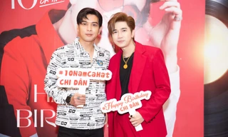 Chi Dân mừng tuổi mới bên dàn sao Việt, hé lộ chuỗi dự án trong năm 2022