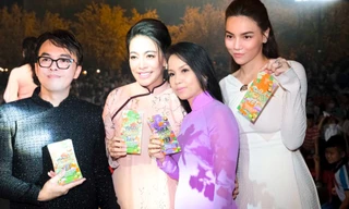 Hồ Ngọc Hà, Cẩm Ly cùng nhiều nghệ sĩ trao 700 phần quà cho trẻ em khó khăn dịp đầu năm