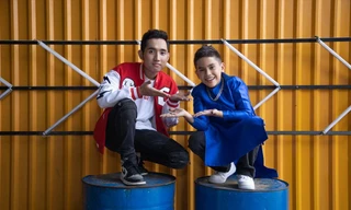 Nón vàng "Rap Việt" Duy Andy kết hợp với rapper 10 tuổi Shumo trong MV đậm chất Tết