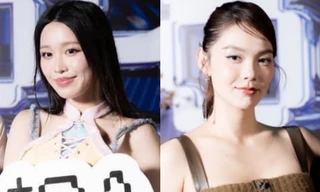 Minh Hằng, Gil Lê, Tiến Đạt đến chúc mừng Han Sara "về nhà mới"