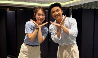 "Anh Âm" Tùng Dương gặp gỡ Khánh Vy, chia sẻ cách tự tin nói tiếng Anh