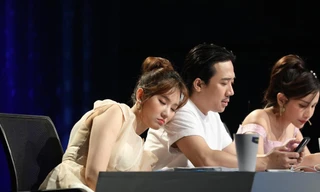 Siêu Tài Năng Nhí: Hari Won ngủ trên vai Trấn Thành, khen ông xã có trái tim ấm áp