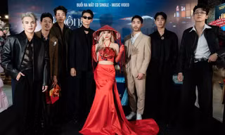 Dàn quý ông The Next Gentleman chúc mừng Thương Võ ra mắt MV