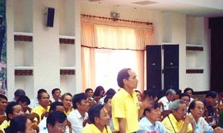 Già làng, trưởng bản bàn chuyện dự án