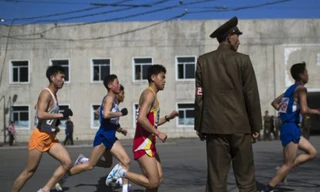 Triều Tiên tổ chức chạy marathon giữa lúc căng thẳng leo thang