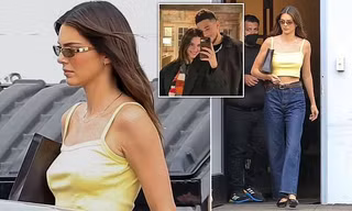 Kendall Jenner 'thả rông' ra phố, lần đầu lộ diện buồn bã sau chia tay bạn trai 