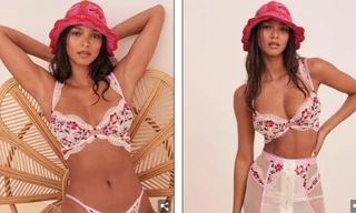 'Thiên thần' Lais Ribeiro diện nội y gây chao đảo