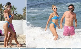 Vợ cũ tiền vệ Van der Vaart nóng bỏng 'nghẹt thở' ở biển