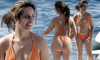 Camila Cabello diện bikini nhỏ xíu lộ rõ vóc dáng 'phát tướng'