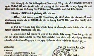 Giả văn bản của Chủ tịch Đà Nẵng để thổi giá đất