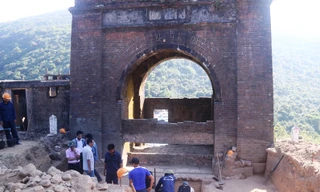 Cận cảnh vết tích cổ của 'Thiên hạ đệ nhất hùng quan' vừa phát lộ