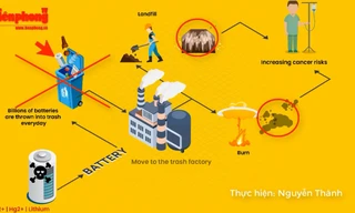 Pin độc hại và được tái chế như thế nào ?