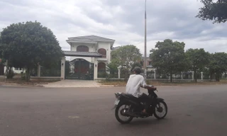 Hai lô đất A51 và A52 tại khu phố mới Tân Thanh (Tam Kỳ, Quảng Nam) đã được xây dựng biệt thự. 