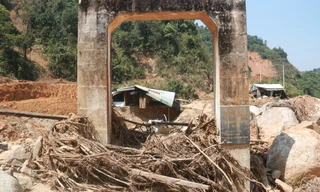 4 người còn mất tích, vùng núi lở Phước Sơn vẫn chồng chất khó khăn