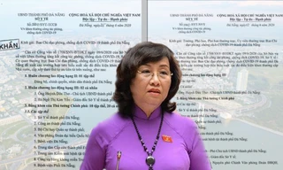 Bà Ngô Thị Kim Yến có đơn xin rút khỏi danh sách khen thưởng vì bị tổn thương sau những ý kiến trái chiều của dư luận. Ảnh: Nguyễn Thành 