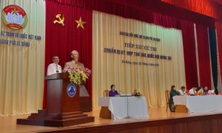 Quang cảnh buổi tiếp xúc