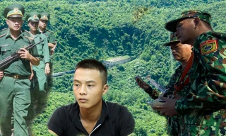 Các lực lượng chức năng triển khai lực lượng tìm kiếm phạm nhân Triệu Quân Sự trong hơn 3 ngày qua. Ảnh: Nguyễn Thành