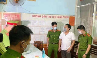 Công an TP Đà Nẵng thực hiện lệnh bắt đại gia Phạm Thanh hồi tháng 9/2020. 