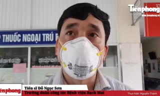 Đoàn y bác sĩ bệnh viện Bạch Mai tự tin vào tâm dịch Đà Nẵng